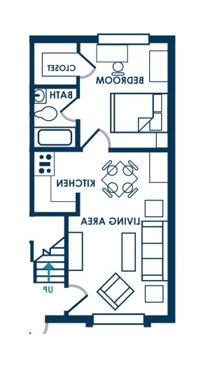 研究生 住房 Floor Plan